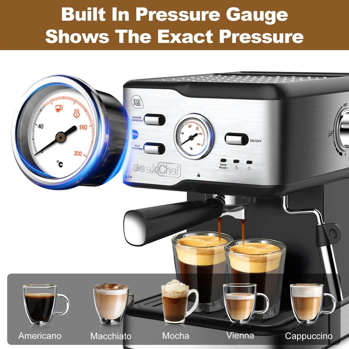 Coffee Espresso Machine V251