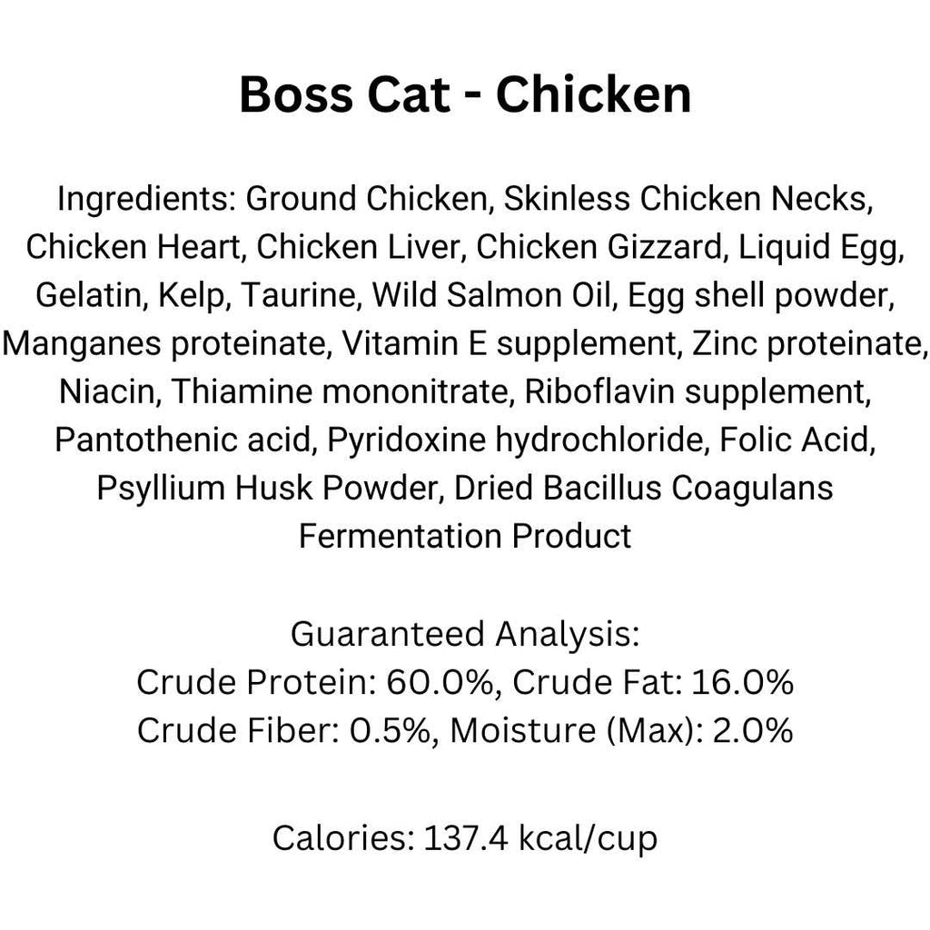 Freeze Dried Raw Chicken 9oz E5300