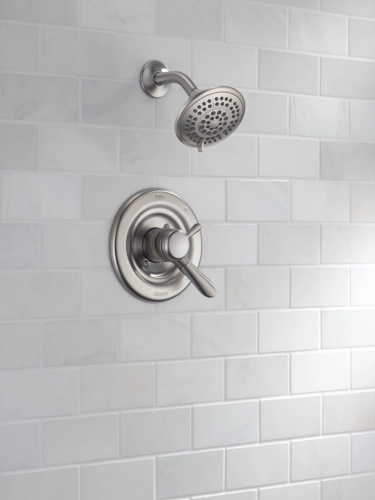 5-Spray Single Handle Shower Faucet in Stainless U7393