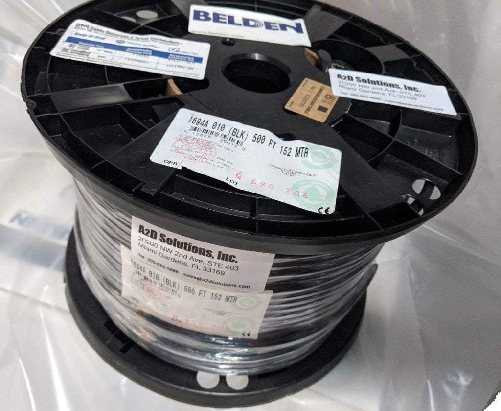 18 AWG 75 Ohm 500 ft Coaxial Cable T5871