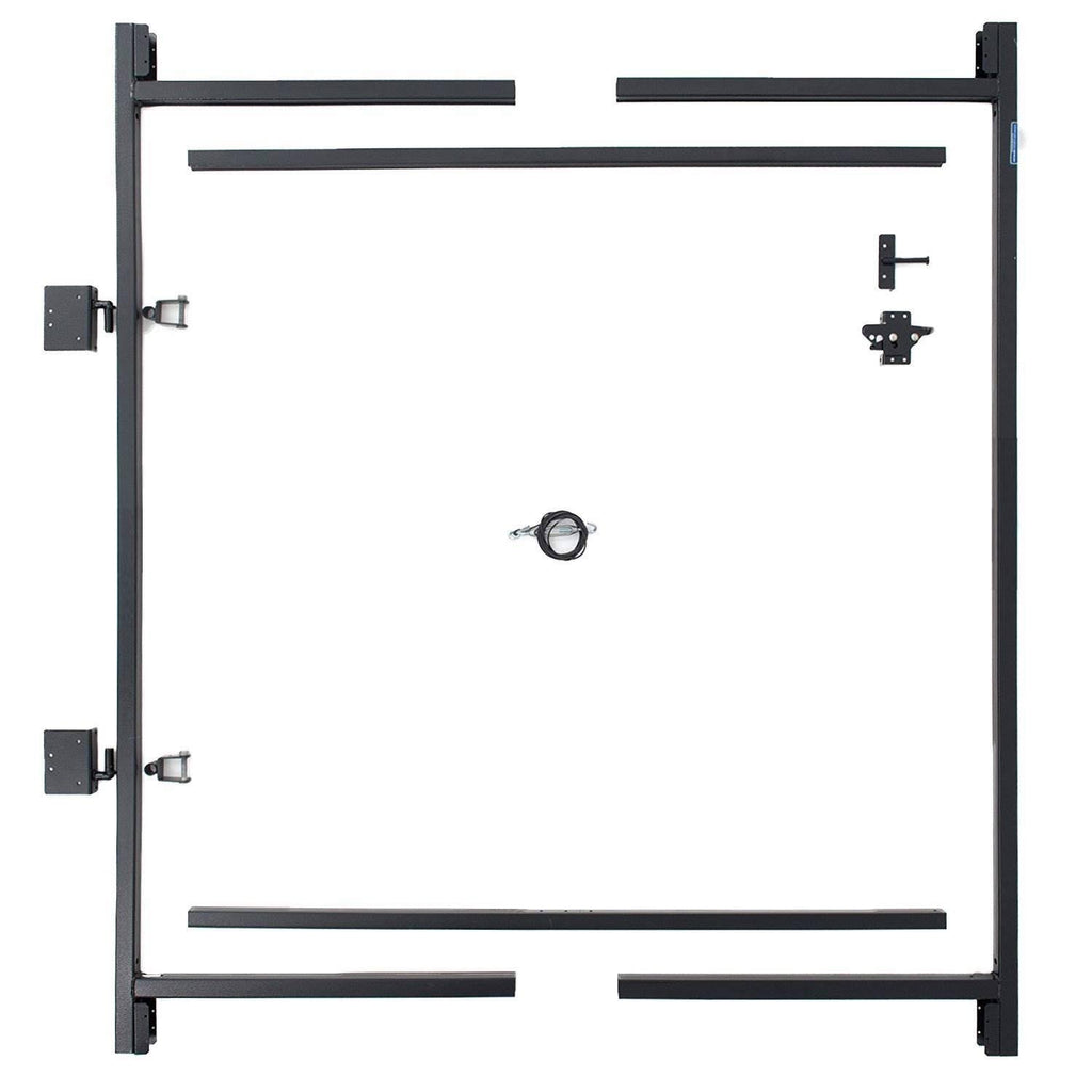 Steel Frame Gate Building Kit, 60x22-96 inch Wide Opening (2 Pack) Z78050