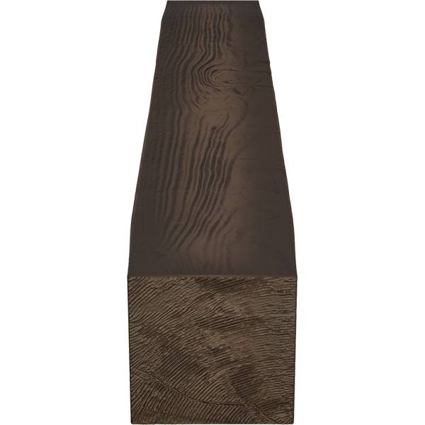 Natural Mahogany Faux Wood Fireplace Mantel E15518