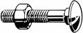 Steel Carriage Bolt D4894
