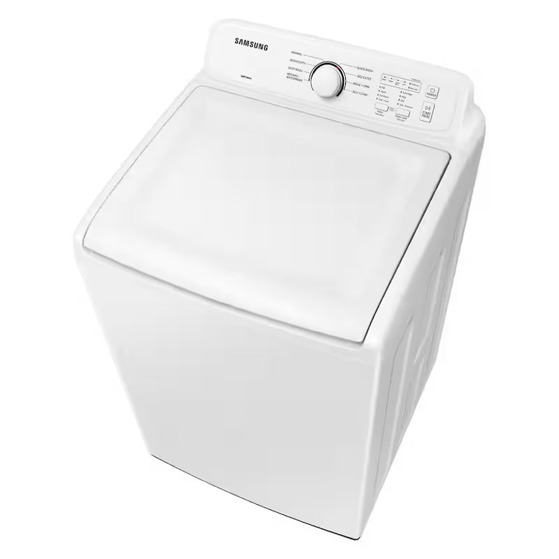 4 cu. ft. Top Load Washer with Agitator and Soft Close Lid in White J48719
