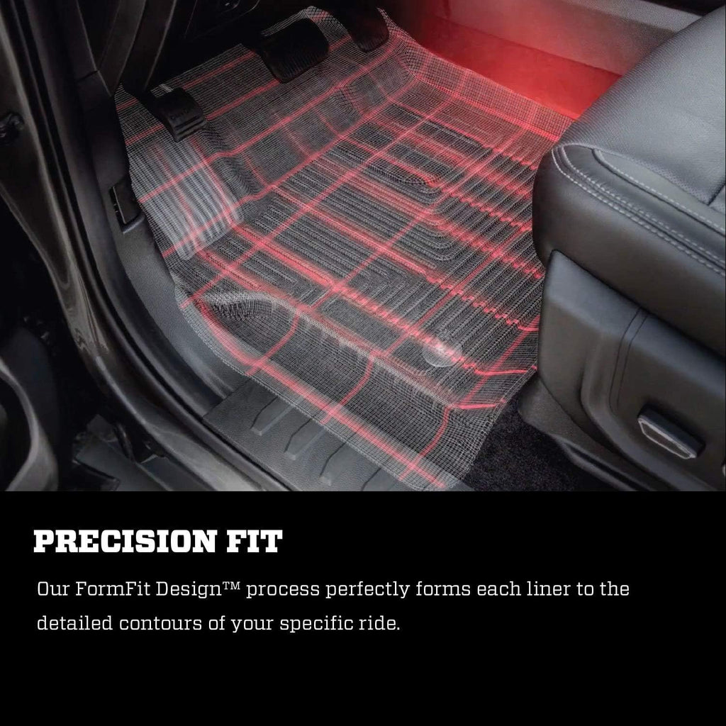 Black Front Floor Liners 2 Pcs T88706