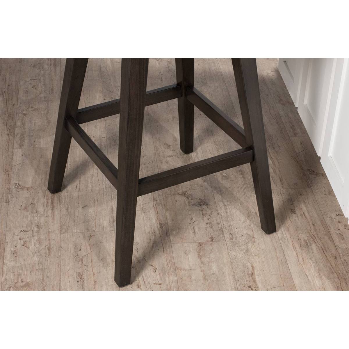 Charcoal Swivel Bar Height Stool Z50798