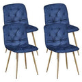 Blue Dining Chair 4PCS A16859