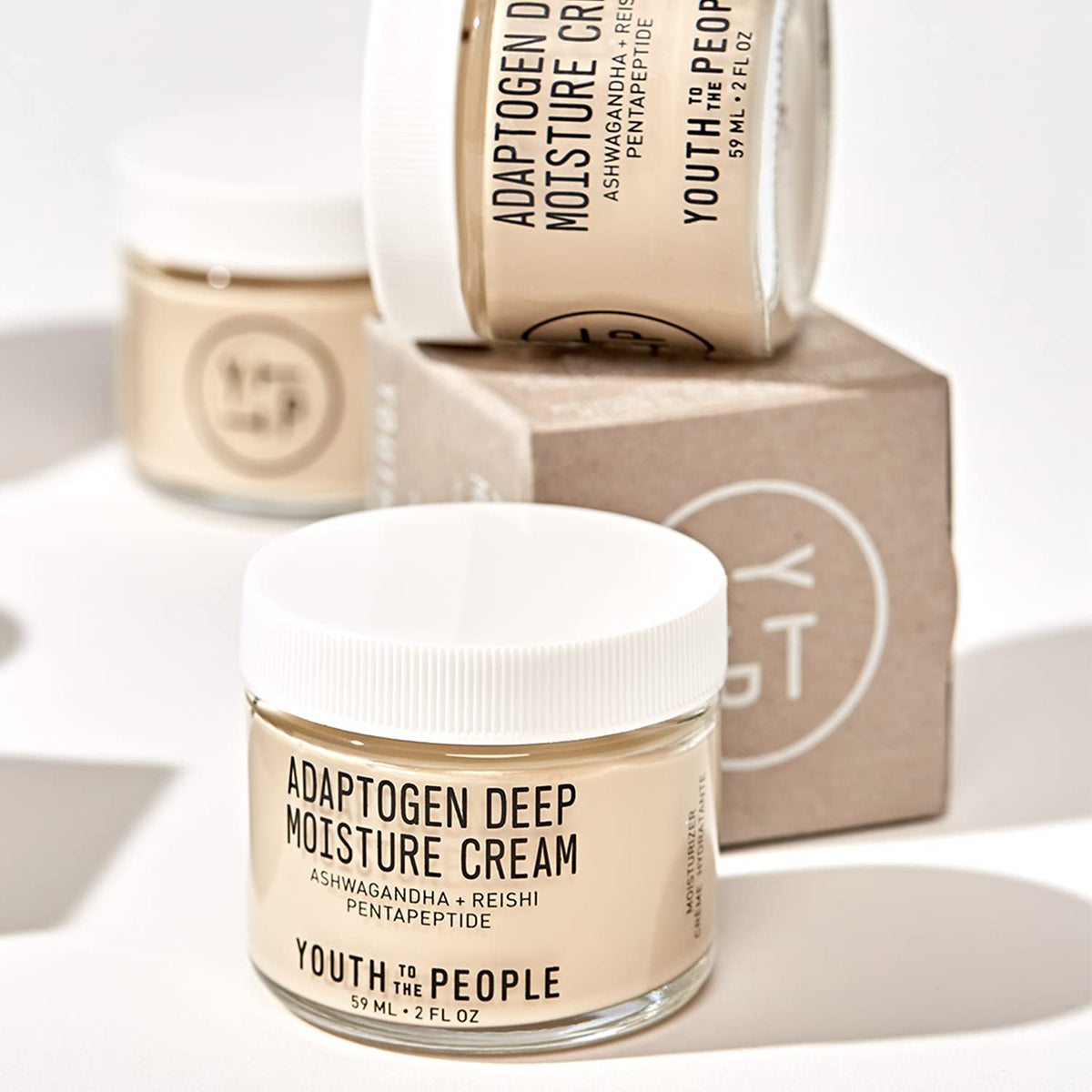 Adaptogen Deep Moisture Cream 2oz Pack of 2 Y808