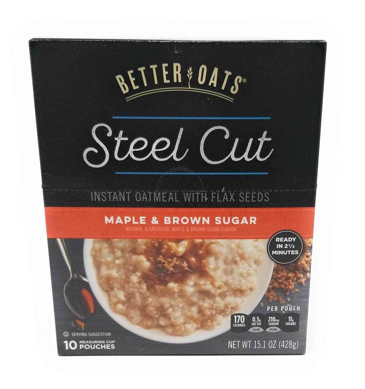Steel Cut Maple Brown Sugar Oats 2 Pack 15.1 Ounce G154