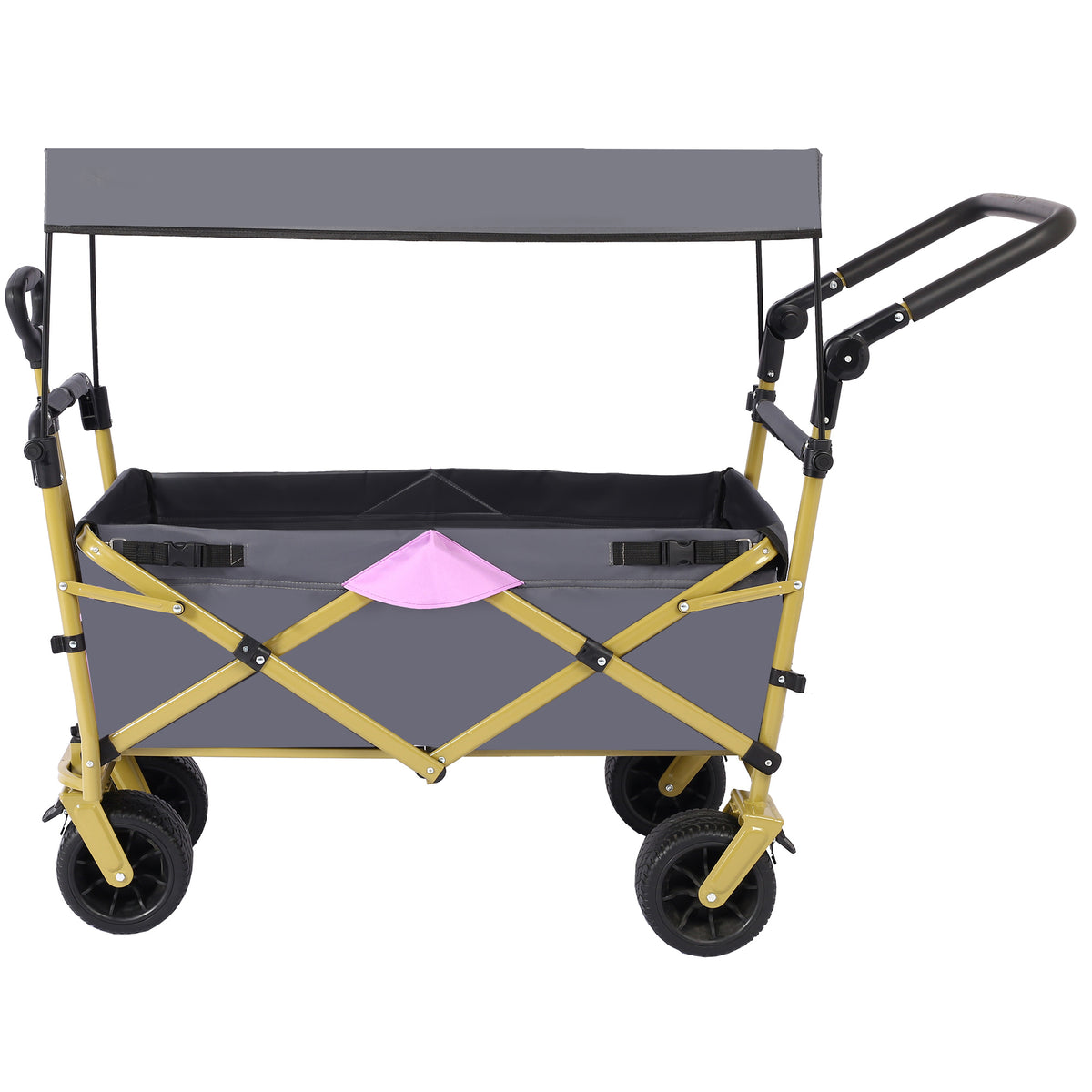 Utility Folding Wagon with Removable Canopy K293