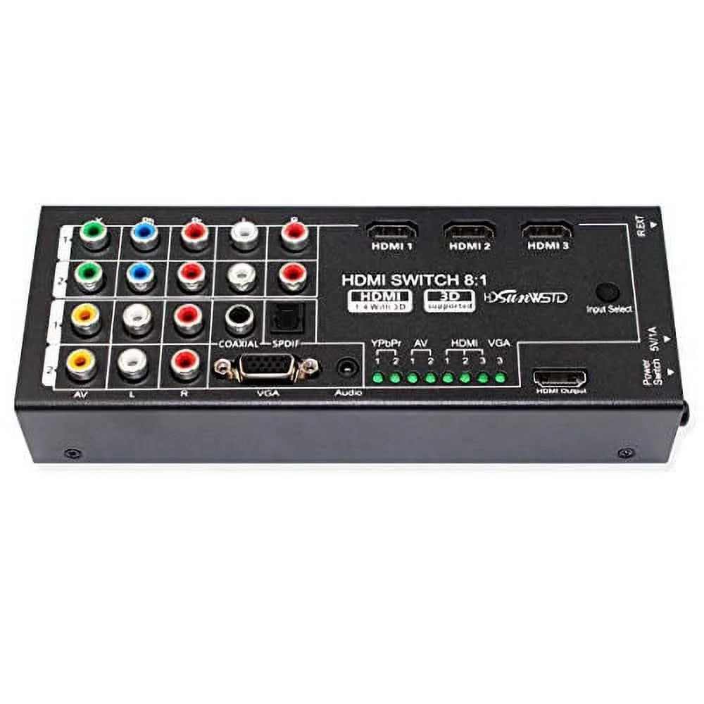 HDMI Converter with 8 Inputs to One HDMI Output U7230