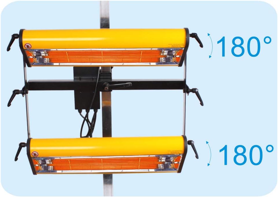Infrared Paint Curing Lamp 110V 2KW K146