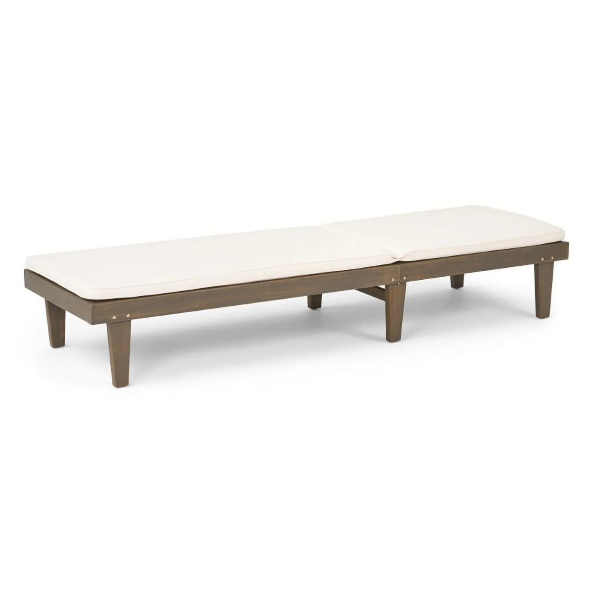 Acacia Wood Chaise Lounge S7917