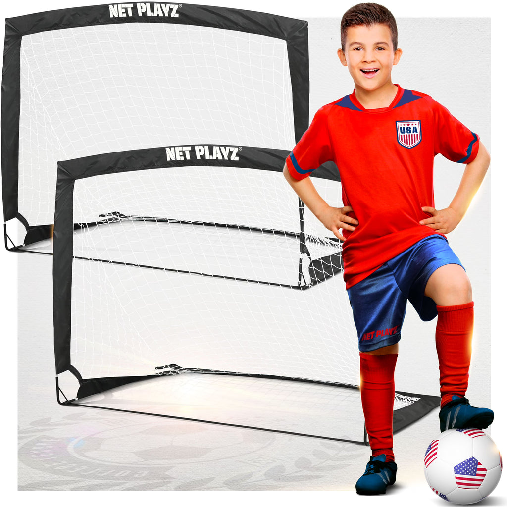 Pop-up Soccer Goals Set of 2 O71653