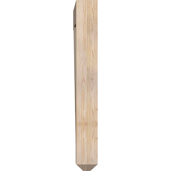 5 1/2x22W x 36x22D x 44x22H Douglas Fir Bracket C5006