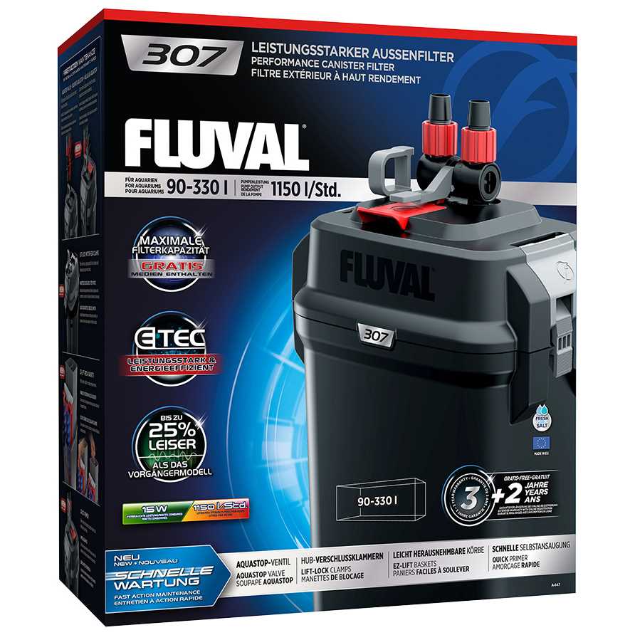 Canister Filter for Aquariums Up to 70 Gallons B409971