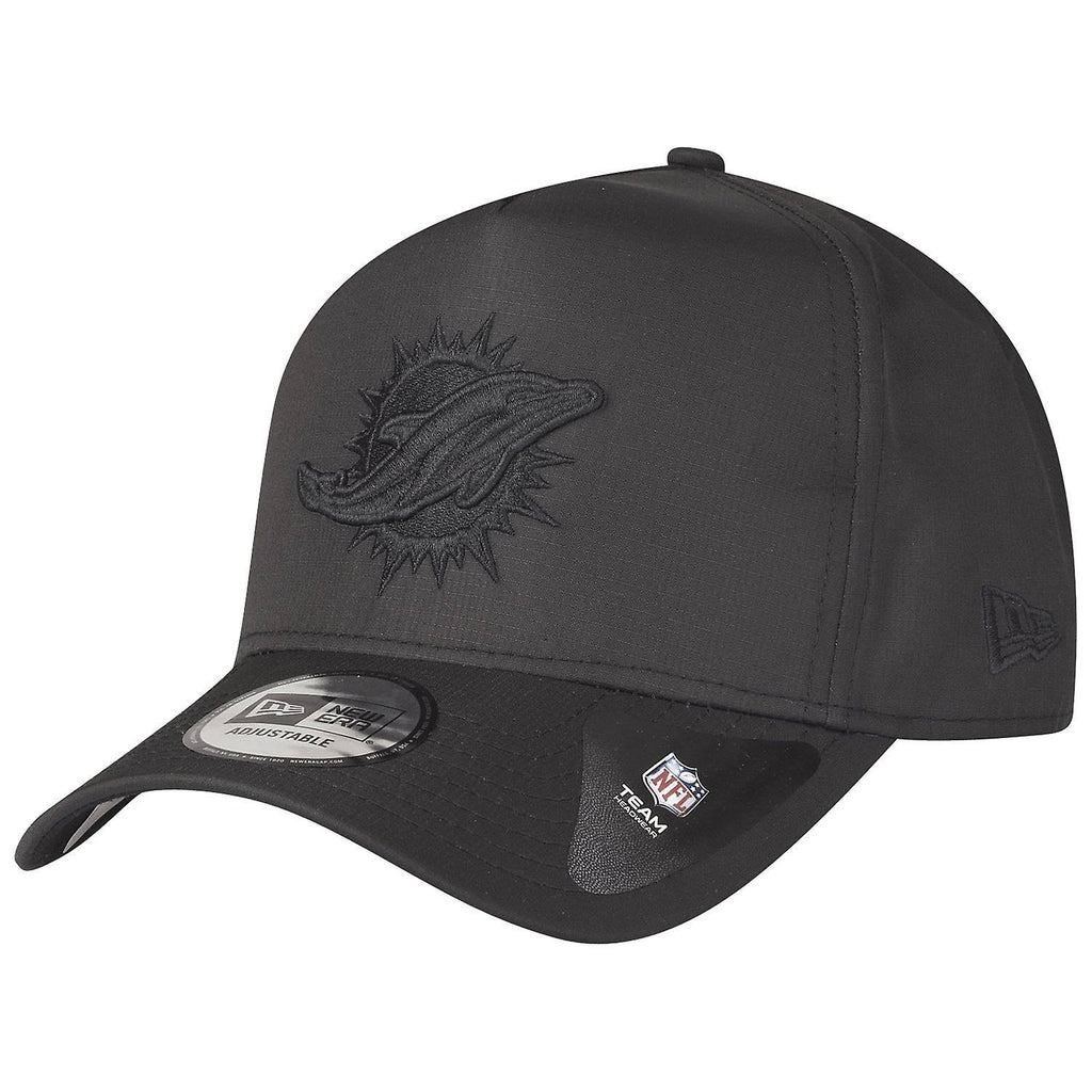 Black A-Frame Ripstop Trucker Cap T97003