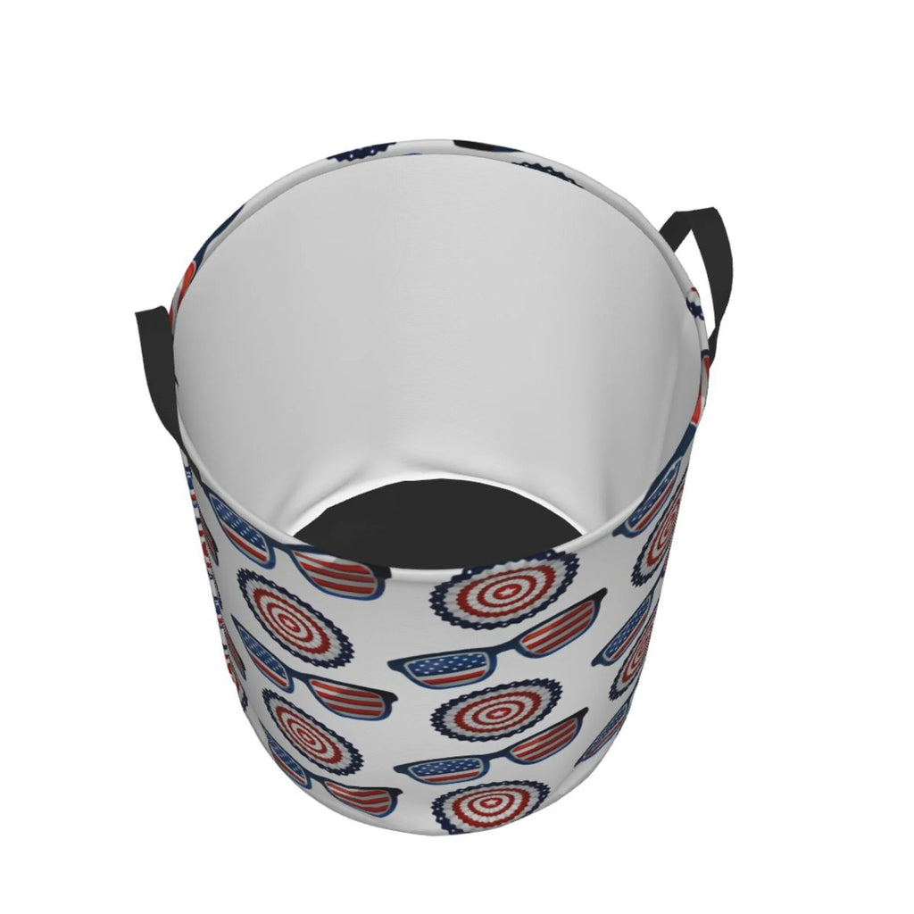 Waterproof Collapsible Laundry Basket with Handles B49832