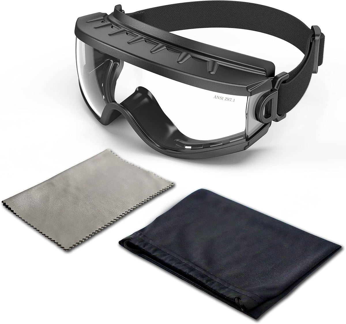 Black Frame Pack of 2 Anti Fog OTG Shooting Goggles N15567