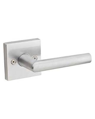 Satin Chrome Single Cylinder Interior Pack with Square Rosette W86526