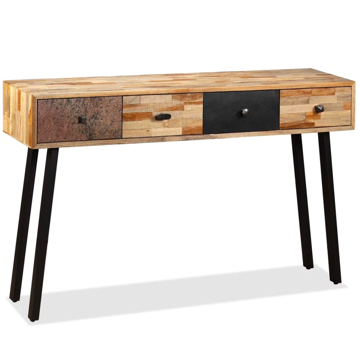 Solid Reclaimed Teak Console Table W418