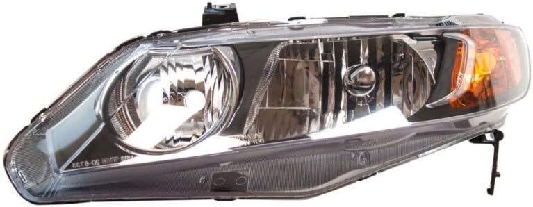 Driver Side Headlight Assembly for Honda Civic 2006-2011 F3758