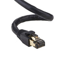 Cat8 Purple 75FT SFTP Ethernet Patch Cable 26AWG Copper Wire Pack of 2 G1694