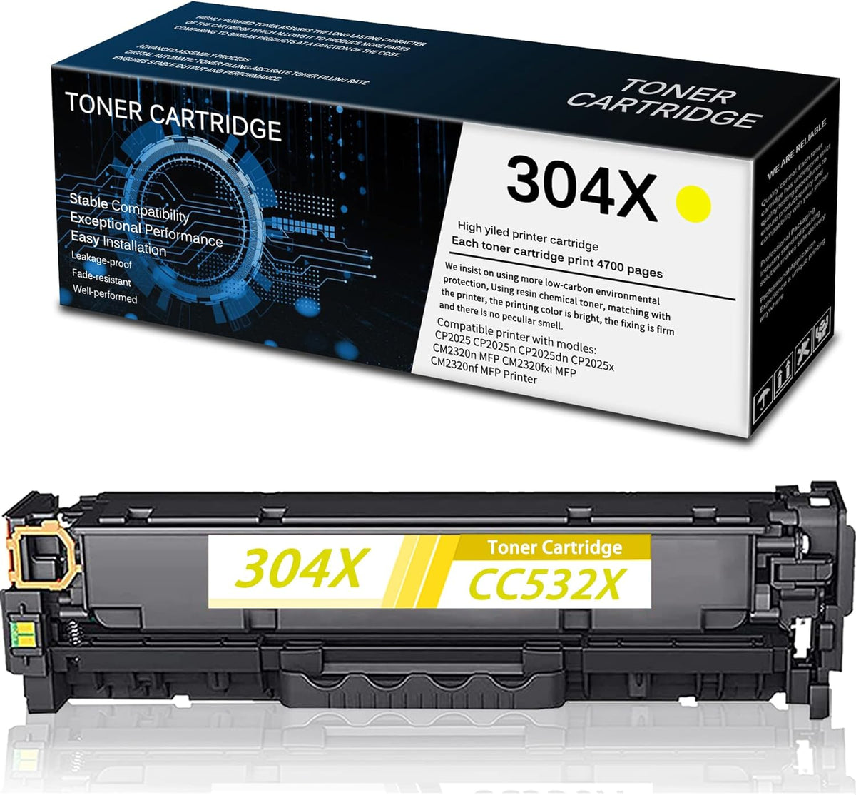 Cyan High Yield Toner Cartridge Replacement K53503