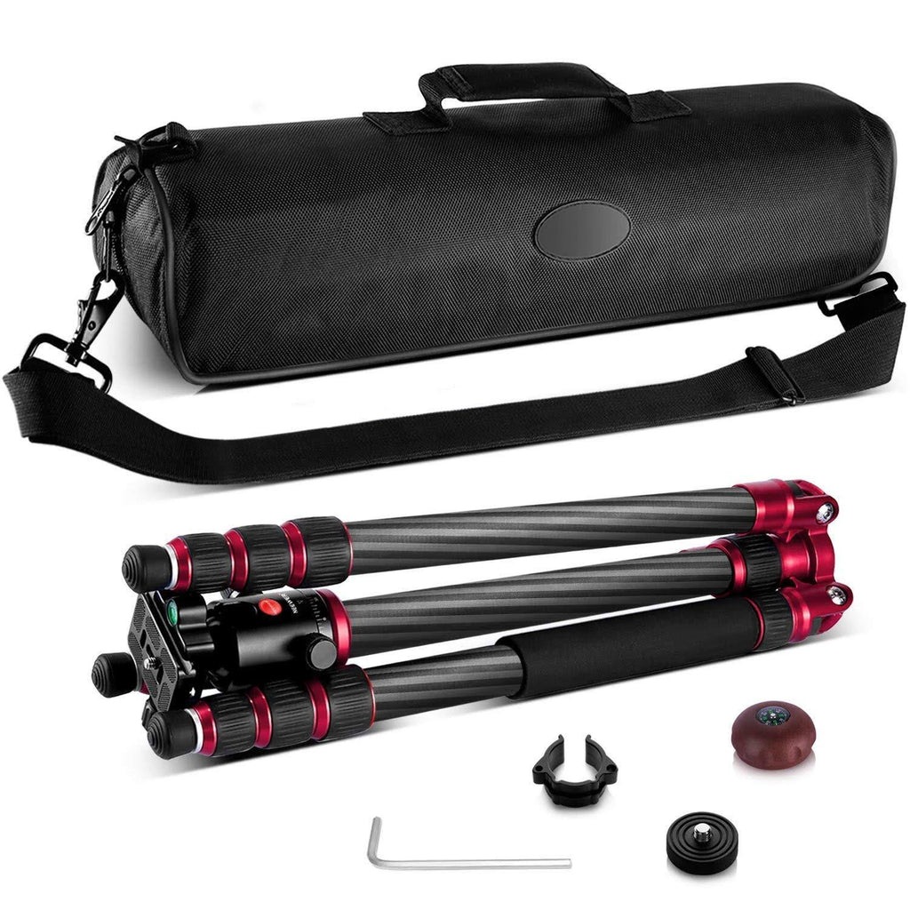 Carbon Fiber 67x22/170cm Tripod Monopod with 360 Degree Ball Head I1880