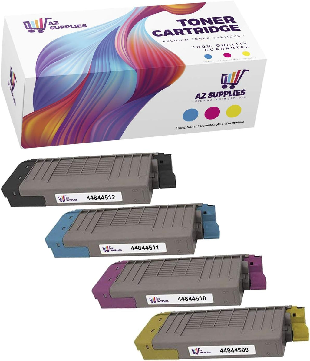 Compatible Toner Cartridge 4-Packs for Okidata C831 H899051
