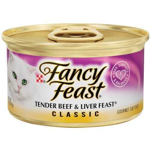 Beef & Liver Canned Cat Food T830610