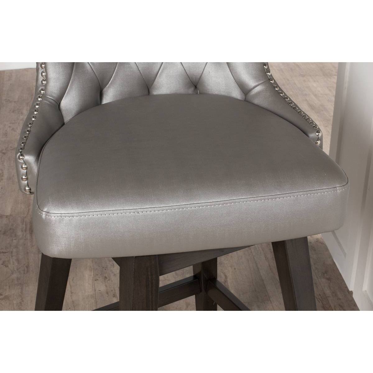 Charcoal Swivel Bar Height Stool Z50798