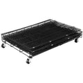 Black Rolling 4-Tier Small Animal Cage P616051
