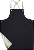 Cotton Canvas Apron with Pocket Pack of 2 Q658