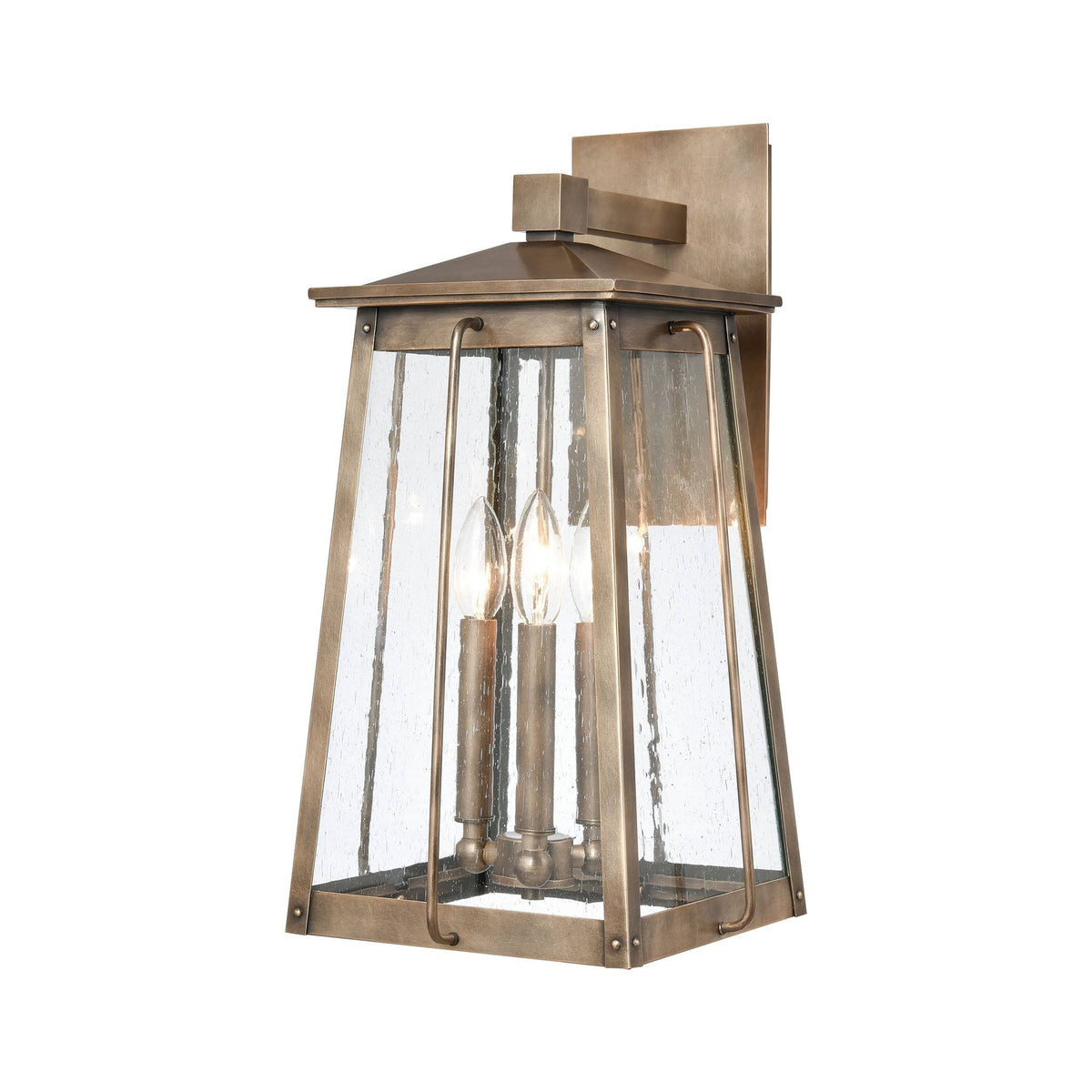 3-Light Sconce in Vintage Brass G772