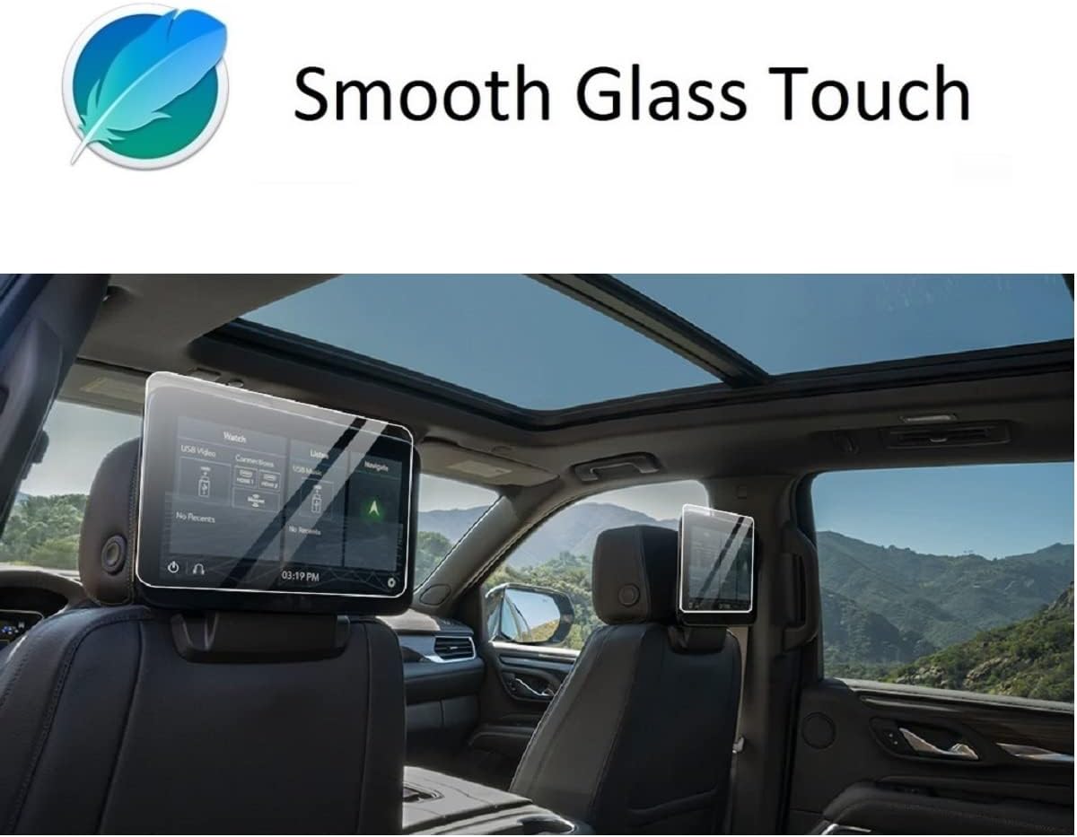 Tempered Glass Screen Protector 2 Pack for 12.6-inch Rear-Seat Media Touch-Screens Y7845