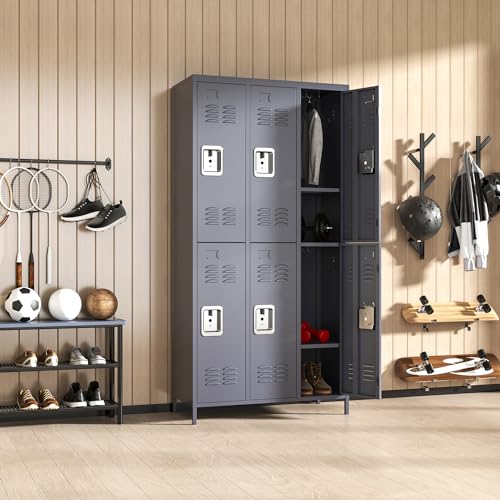 9 Door Steel Storage Locker (Black) A3133