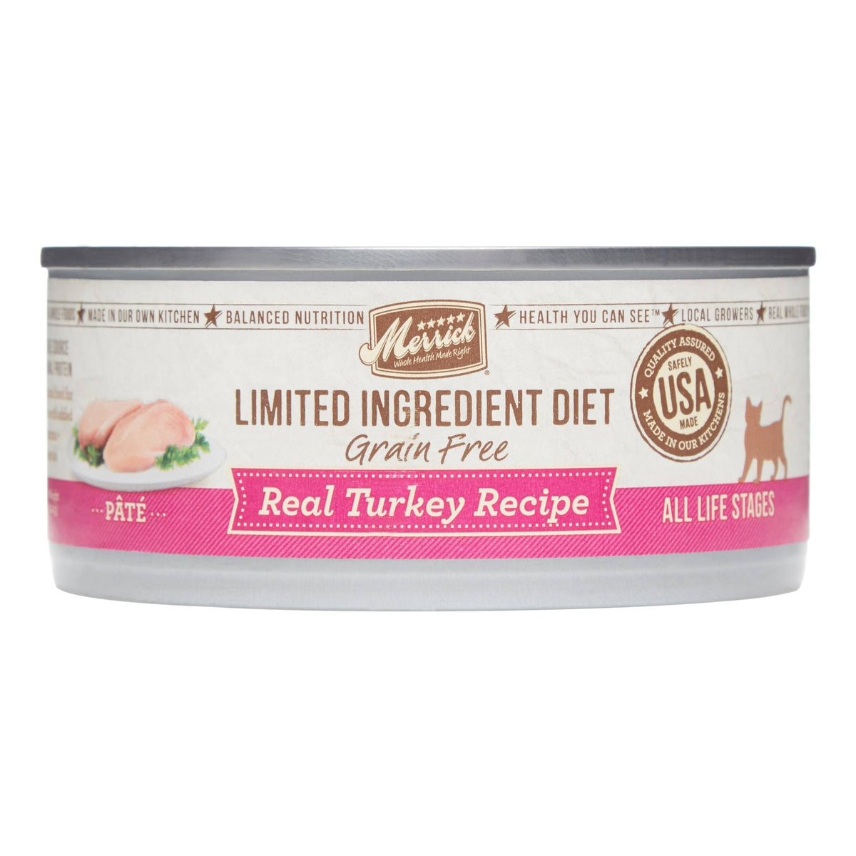 24 Case Grain Free Turkey Pate Canned Cat Food R677
