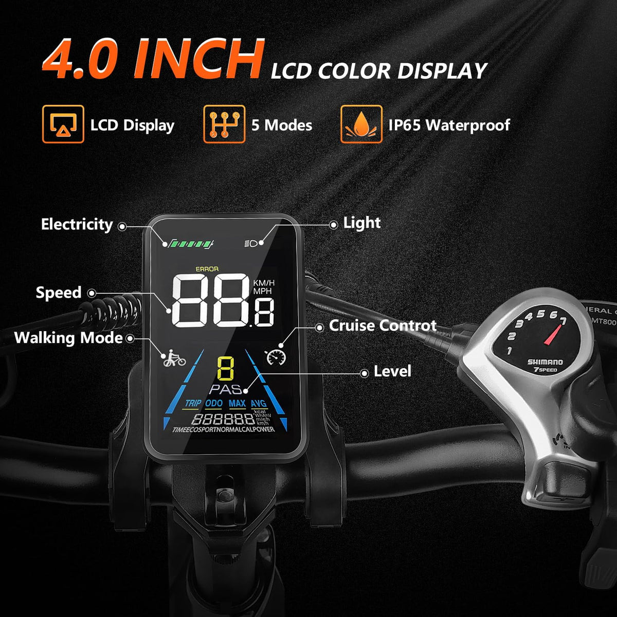 Foldable Electric Bike 52V 15AH Removable Battery Full Suspension N49332