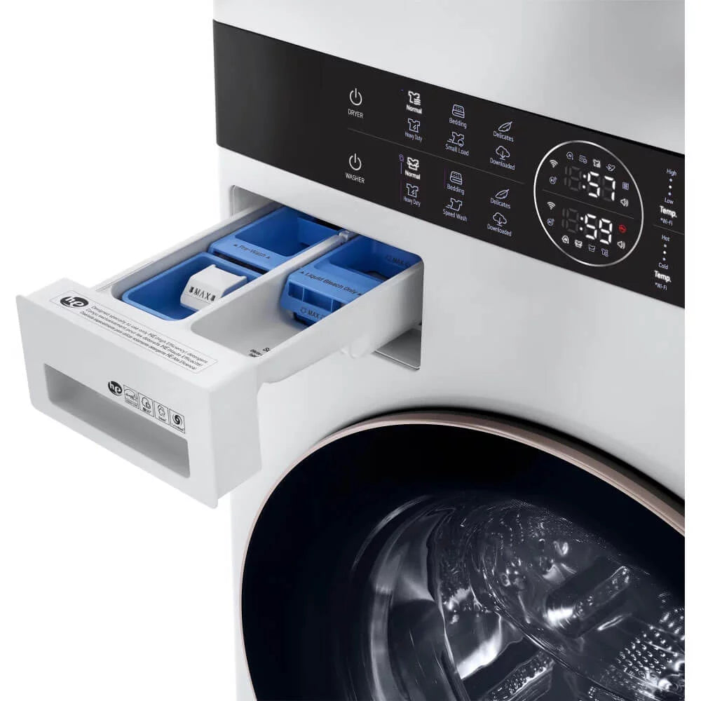 Gray Combination Washer Electric Dryer W63082