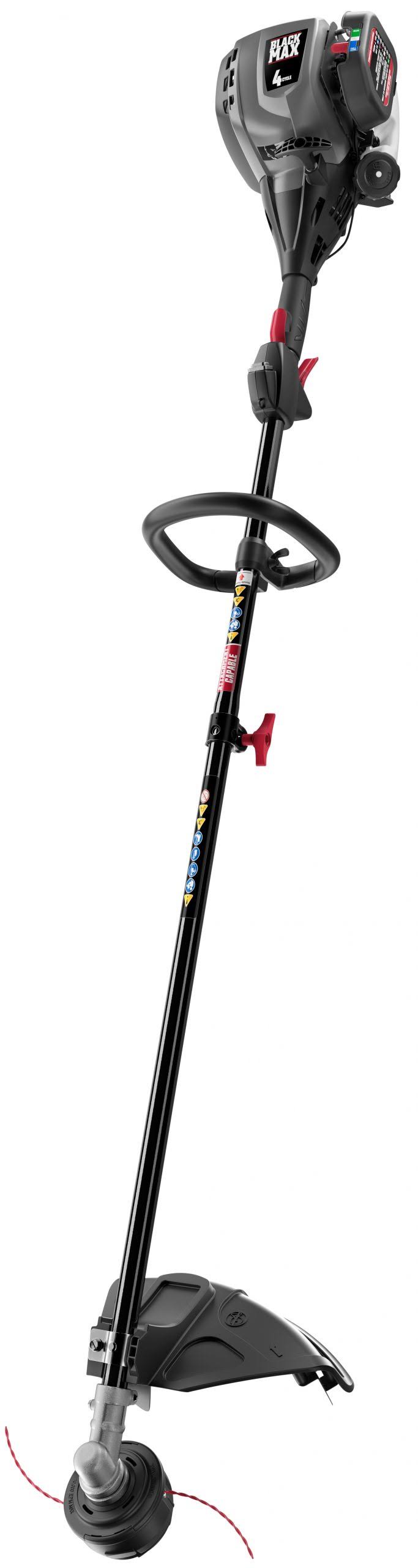 Black 30cc 4-Cycle Straight Shaft String Trimmer O62848
