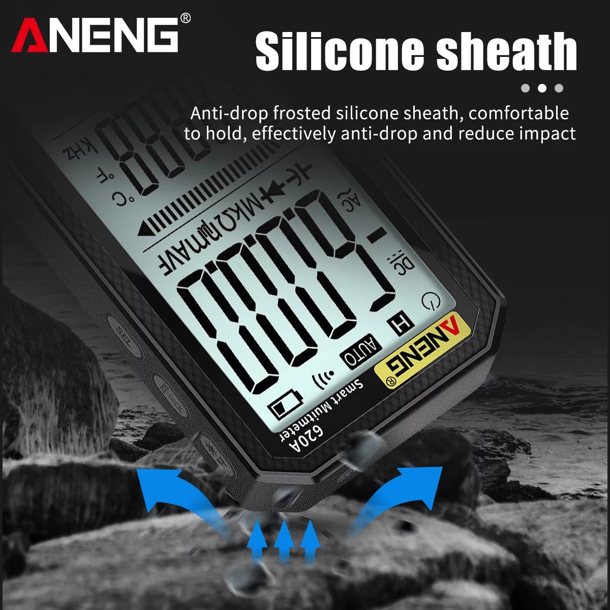 4.7-Inch LCD Auto-Ranging True-RMS Multimeter G785160
