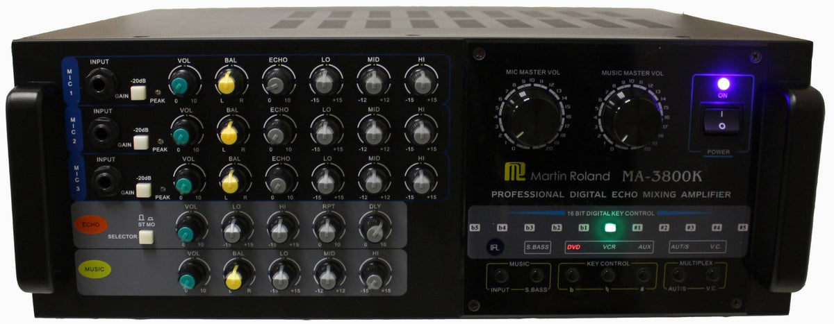 Dual Channel Karaoke Mixing Amplifier, 760W U17819