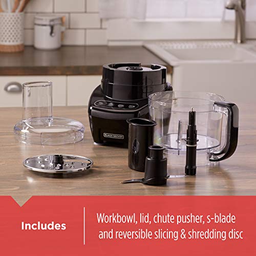 3-in-1 8-Cup Food Processor, Black A217624