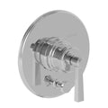 Aged Brass Tub & Shower Diverter Plate with Handle K262