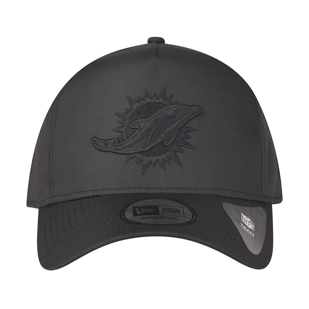 Black A-Frame Ripstop Trucker Cap T97003
