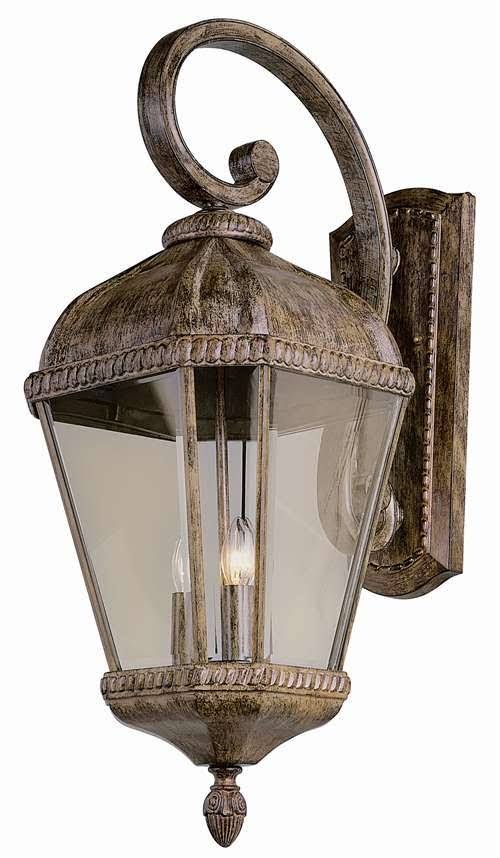 Black Tuscan Wall Lantern C6742