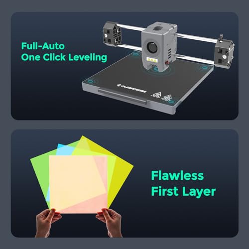 3D Printer with Auto Leveling, 600mm/s Speed, 280°C Direct Extruder, 220x220x220mm I121620