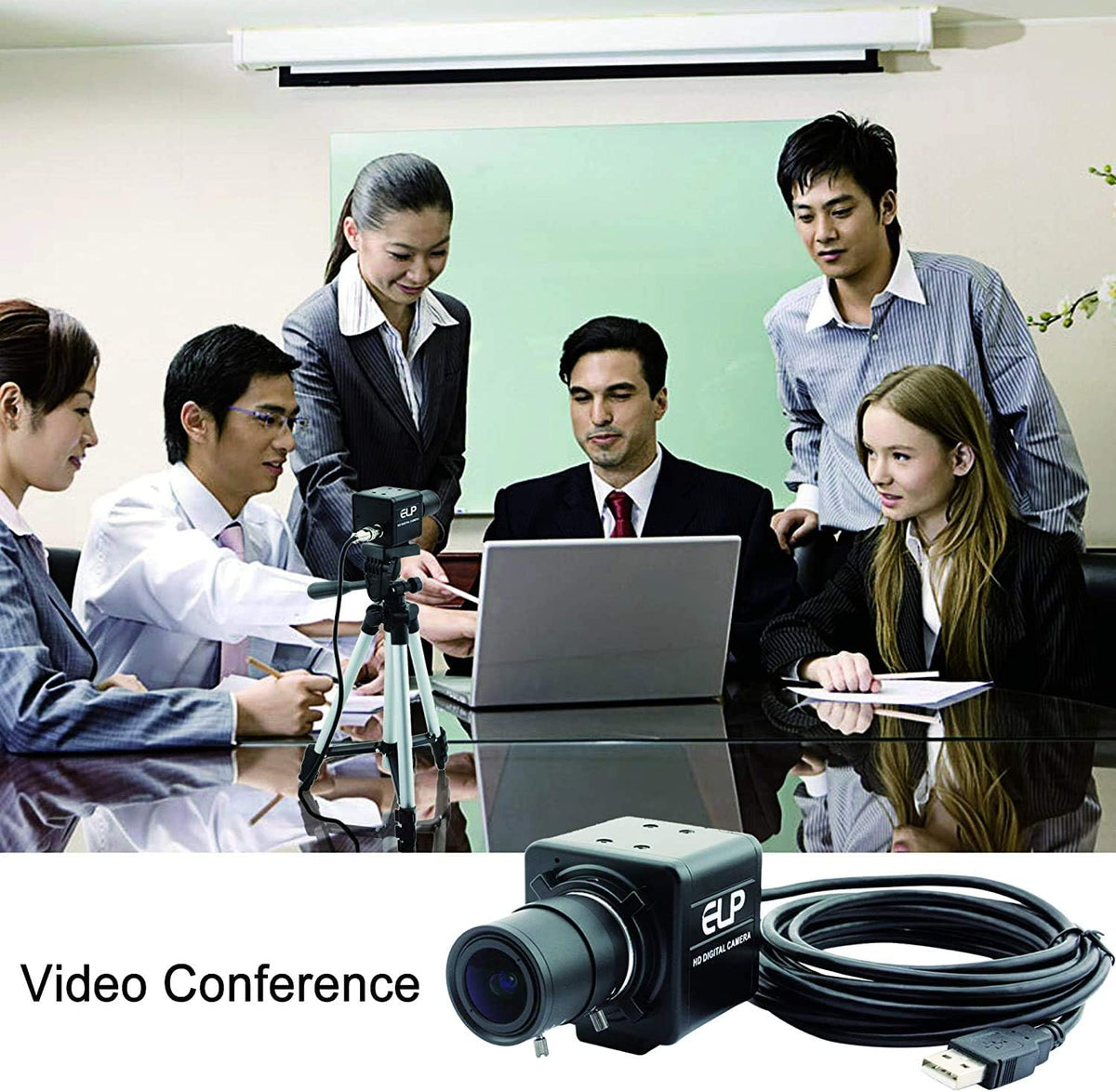 2MP 1080P USB Webcam with Varifocal Lens U110958