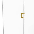 6 in. Polished Brass Shower Door Pull T46392